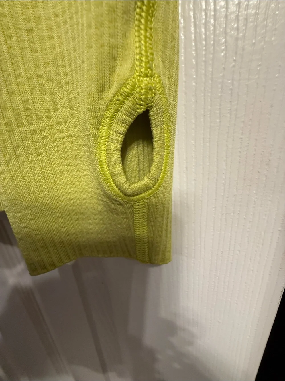 Lululemon Swiftly Tech size 12 lime green